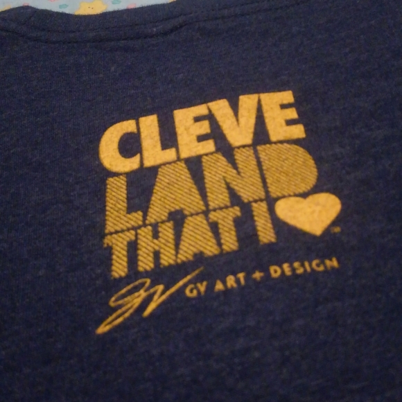 🏀 Arthur 🤓 MOOD Shirt Medium ✨ Cleveland That I Love ❤️ Cartoon CLE Cavs 216 - Picture 5 of 9